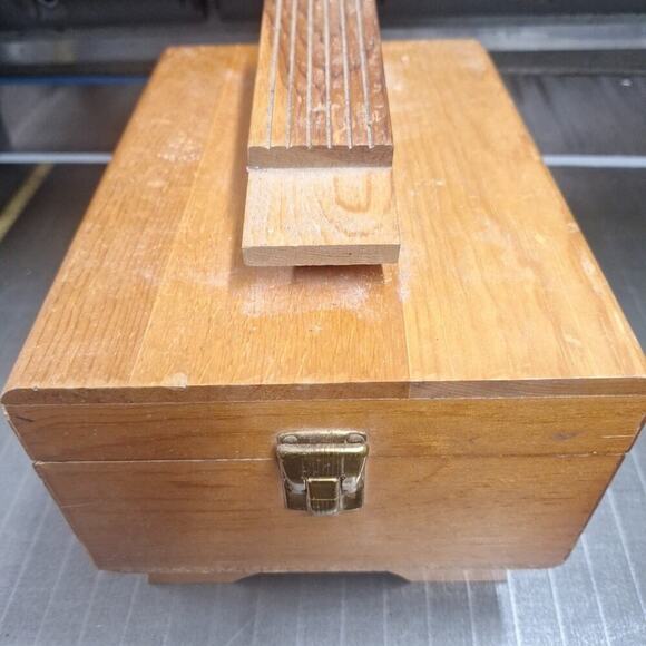 vintage shoe shine kit brushes etc. and Sears Polisher (For Parts) Wooden Box - Picture 1 of 6